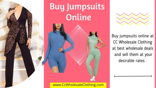 For more details you can visit at: https://www.ccwholesaleclothing.com/JUMPSUITS-ROMPERS_c_224.html