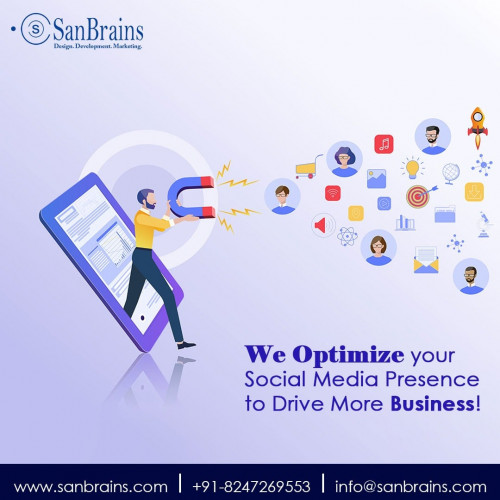 Looking for the best Social media marketing services in Hyderabad? Choose sanbrains which is one of the best social media marketing companies in Hyderabad that offers engaging SMM services. Regular optimization of campaigns. Being the top Social Media marketing agency in Hyderabad, sanbrains ensure better brand visblility with performance marketing, boosting sales and growth.
Website: https://www.sanbrains.com/social-media-marketing-companies-in-hyderabad/