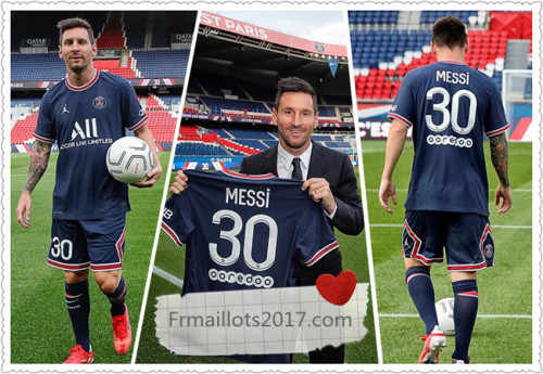 Acheter Nouveau Maillot PSG Domicile Messi 2022 pas cher