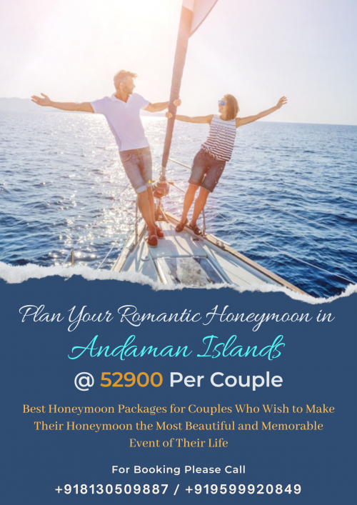 Get Romantic Honeymoon packages at Andaman Island Travels - India's leading tour operator in Andaman & Nicobar Island. Choose from an extensive range of Andaman honeymoon packages and experience your dreams turn into reality.
To get more information, please visit us at:  https://www.andamanisland.in/packages/category/andaman-honeymoon-packages