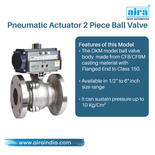 Aira Euro Automation is a prominent ball valves manufacturer in India. We have a wide range in industrial ball valve, we also export our product to more than 20 countries around the world.