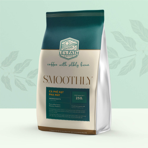 Cà phê hạt pha máy Smoothly – 250g