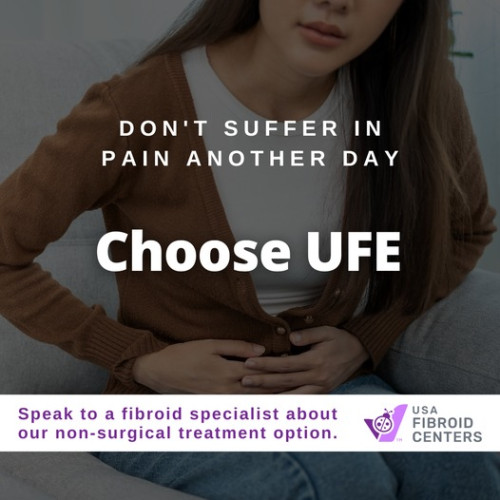 Don't suffer in silence! We want you to live your life fibroid free. Schedule your consultation today!

Visit-
https://www.usafibroidcenters.com/schedule-online/