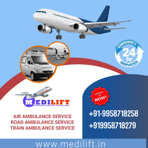 An emergency patient can choose the fastest patient transfer air ambulance service provider in Patna that is given by the Medilift Air Ambulance. Medilift Air & Train Ambulance Patna is available 365 days for the quick and safe transfer of emergency and non-emergency patients.

Web@ https://bit.ly/3ihvVJk