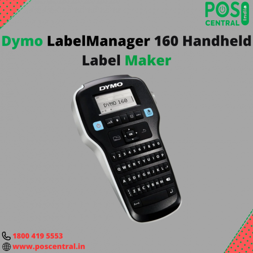 The LM160 DYMO features a QWERTY keyboard layout, which allows users to quickly & easily input text. The label maker has a small LCD screen that displays the text being entered & allows users to preview the label before printing. The label maker uses thermal printing technology, which means it doesn't require ink or toner to print. The label maker includes several font styles & sizes to choose from, as well as various text effects like bold, italic, & underline. So, hurry up and Buy DYMO LM 160 at competitive prices with free shipping from POS Central India. Visit https://www.poscentral.in/dymo-labelmanager-160-handheld-label-maker.html