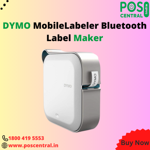 The DYMO MobileLabeler Label Maker with Bluetooth doesn't require ink or toner to print because it uses thermal printing technology. With its compact design & wireless connectivity, you can easily connect it to your smartphone or tablet & use the Dymo mobile app to create labels wherever you are. The label maker itself is compact & portable, making it ideal for use in a variety of settings, from the office to the home. Its Bluetooth connectivity and smartphone app make it easy to use, & its range of features & label types make it suitable for a wide range of labeling applications. Buy Dymo MobileLabeler in India at competitive prices from POS Central India with free express delivery. For more information, go through https://www.poscentral.in/dymo-mobilelabeler-bluetooth-label-maker.html