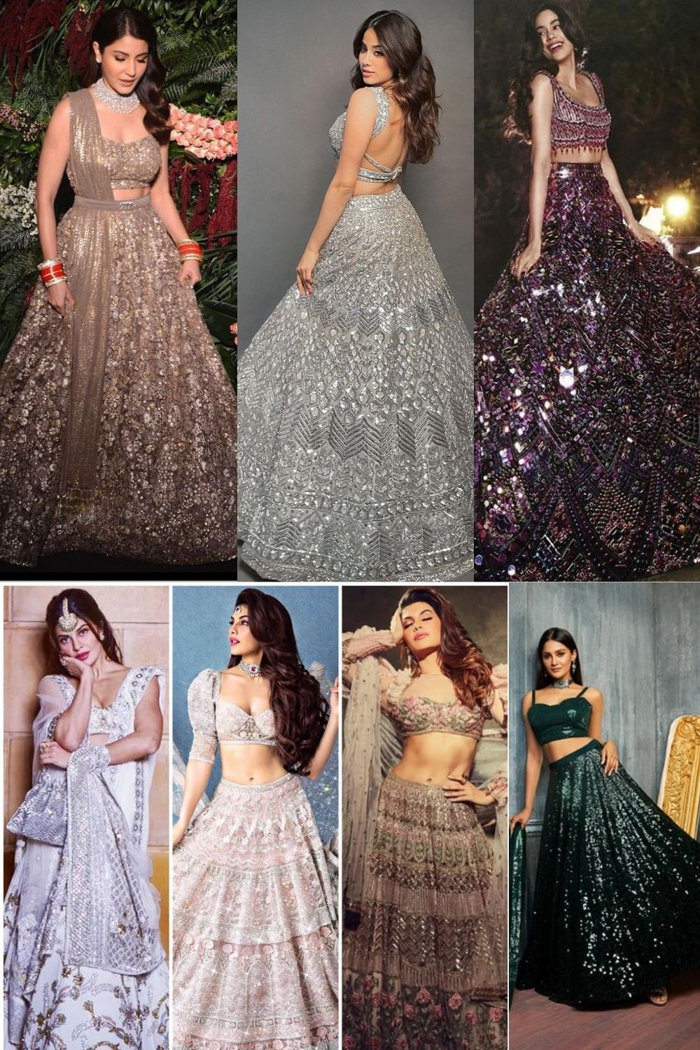 Fabulous Sequin Lehenga Designs For The New Age Bridal Bling Yu