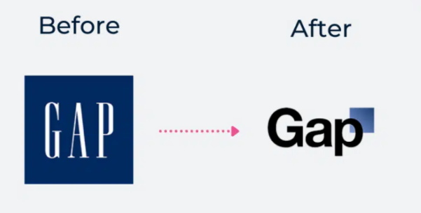 Gap Rebranding Fail