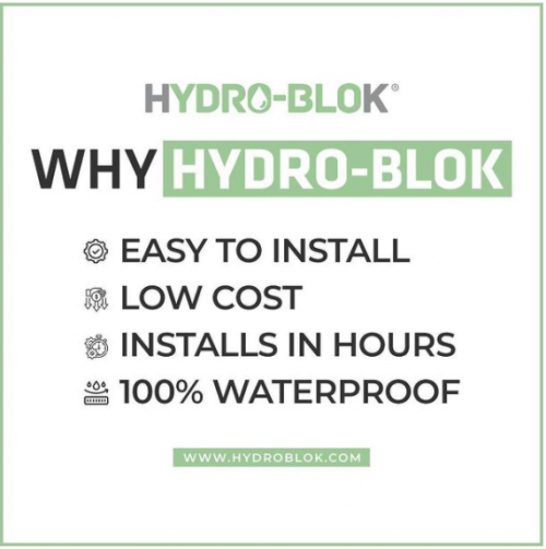 HYDRO-BLOK Shower System components are lightweight and easy to install. Once installed with our Joint Sealant, the HYDRO-BLOK system is 100% waterproof, with no additional difficult and messy waterproofing steps. Start tiling in as little as an hour - https://www.hydroblok.com