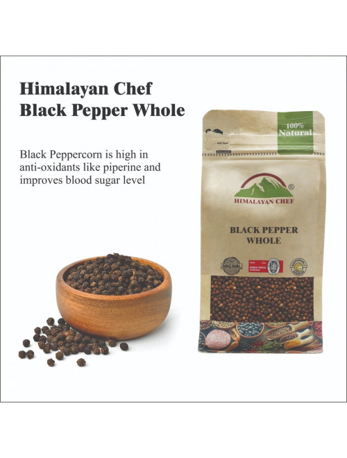 Himalayan chef black pepper whole