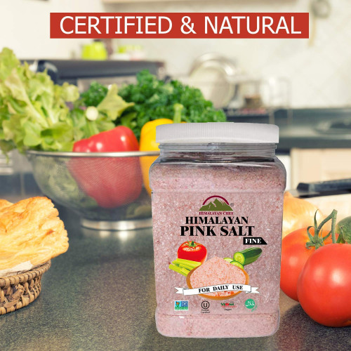 Himalayan chef pink salt fine