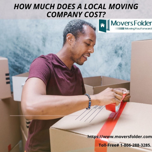 Local moving companies may charge you between $50 and $180 depending on your moving needs and the services you require, like packing, loading-unloading, etc.,

To know more in details log on to: https://www.moversfolder.com/local-movers
(Or) Call us @ Toll-Free# 1-866-288-3285.