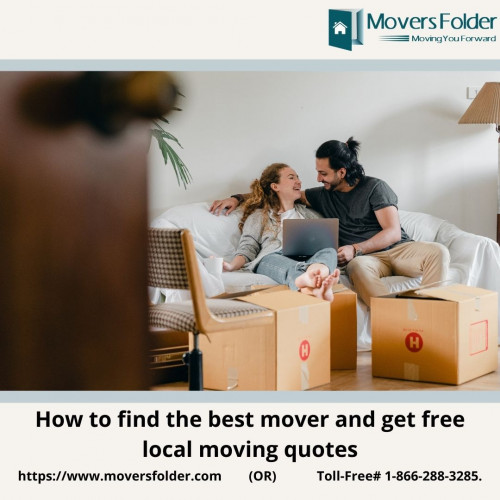 Finding a local moving quote, don’t worry. We offer free quotes from professional movers based on your budget. Only give us your move relevant info.

Get a free quote: https://www.moversfolder.com/moving-company-quotes
(Or) Talk to Us @ Toll-Free# 1-866-288-3285.