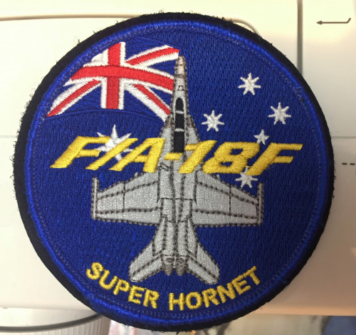 F/A-18F SUPER HORNET PATCH