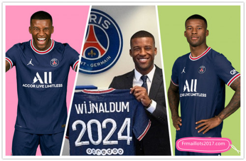 Maillot PSG Georginio Wijnaldum 2021 2022