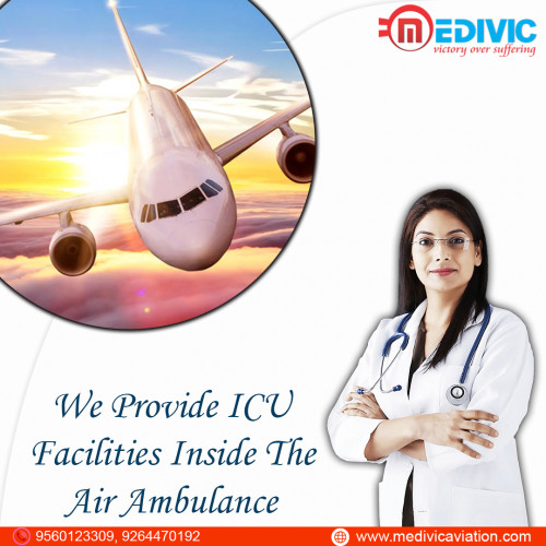 Medivic Aviation Air Ambulance Service in Patna provides the best medical care team inside the flight to save the life of your patient. We also serve a highly dedicated and responsible medical crew along with high-tech medical equipment.  
More@ https://bit.ly/2H9Y4Sj