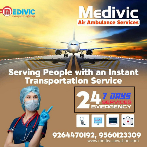 Medivic Aviation Air Ambulance Service in Kolkata provides life-saving medical care with hi-tech medical equipment to critical patients during their transit period. We take good care of the patient's health from the beginning to the end of the journey.
More@ https://bit.ly/2X38LeJ