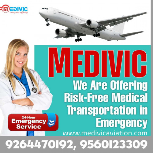 Medivic Aviation Air Ambulance Service in Ranchi provides full ICU facilities inside the aircraft. We provide pre-hospital facilities along with a specialized and well-experienced medical team during the entire journey. 
More@ https://bit.ly/2Hbdq9e