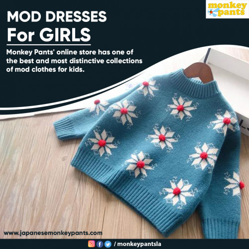 Looking to buy mod dresses for girls? Browse our stunning range of Mod Dresses For Girls. The best and most unique selection of mod dresses for children can be found in our online store.

https://www.japanesemonkeypants.com/collections/girls-clothing