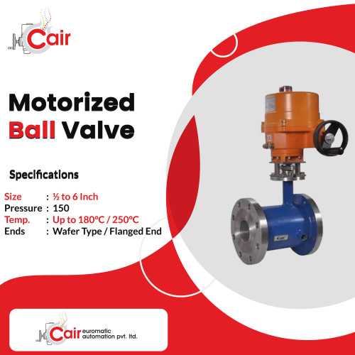 A motorized ball valve is a type of valve that uses an electric motor to control the opening and closing of a ball-shaped disc inside the valve body.