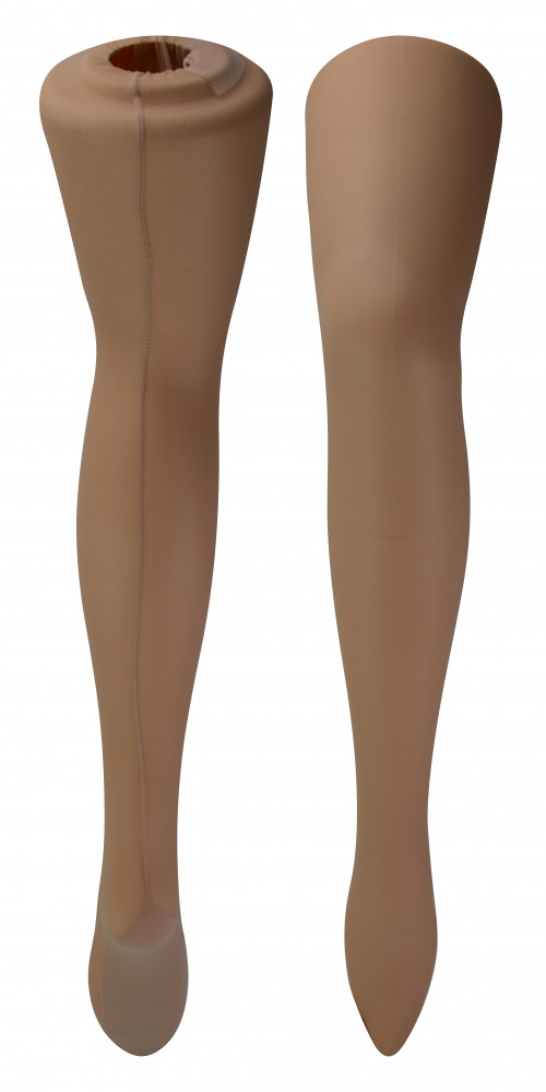 NATURAL SEAMED TIGHTS LEG BF