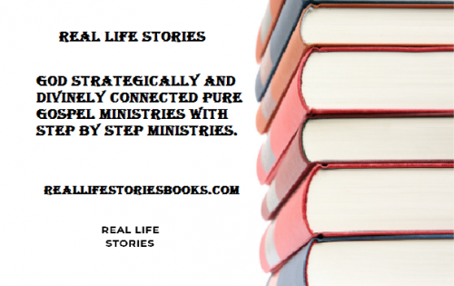 Real Life Stories Christian Testimony Books, Prints and Supplies Born Again Christians with a product (Books) that they can use to reach lost souls in their cities. The Books contain the testimonies of born again Christians, with the Word of God, placed on pages between the testimonies. Visit https://www.reallifestoriesbooks.com/