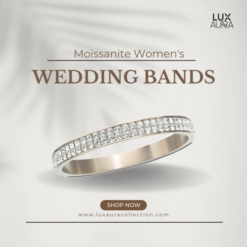 Discover the brilliance and affordability of moissanite women's wedding bands, the perfect choice for your engagement wedding. Moissanite offers exceptional sparkle, durability, and ethical sourcing, making it an ideal alternative to traditional diamonds for your special day. Also read- https://luxauracollection.com/collections/moissanite-womens-wedding-bands