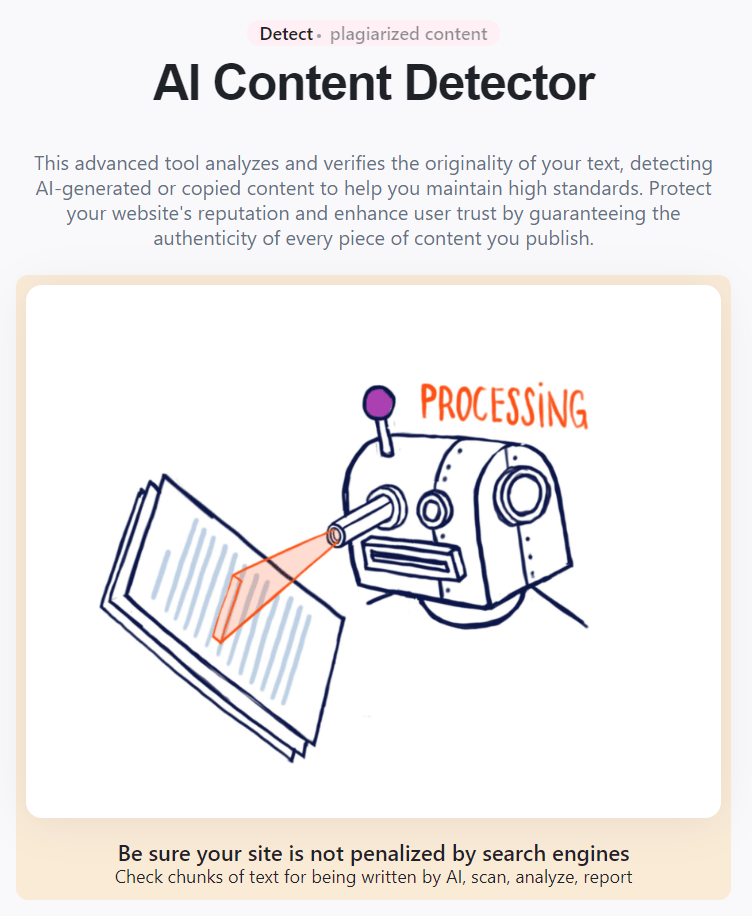 AI content detector