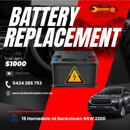 Need a battery replacement for your hybrid vehicle in Sydney? Look no further! At Clyde Auto Repairs, we offer expert battery replacement services to keep your vehicle running smoothly. Visit us at https://clydeautorepairs.com.au/hybrid-battery.html #Sydney #BatteryReplacement #vehicles