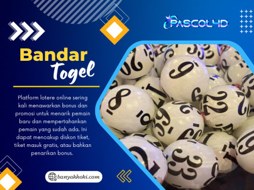 Dengan banyaknya kelebihan, tidak ada alasan untuk tidak mendalami dunia Bandar Togel. Dari kenyamanan dan variasi hingga keamanan dan potensi kemenangan, bermain online benar-benar dapat membuka keberuntungan Anda. Jadi mengapa menunggu? Mulailah perjalanan lotere online Anda hari ini dan lihat ke mana hal itu membawa Anda!

Situs Resmi:  https://banyakhoki.com

Profil Kami: https://gifyu.com/banyakhoki

Lebih banyak foto: 

https://tinyurl.com/2cm2qukk
https://tinyurl.com/22mruhq8
https://tinyurl.com/2a5pjj5h
https://tinyurl.com/2xr3pxve