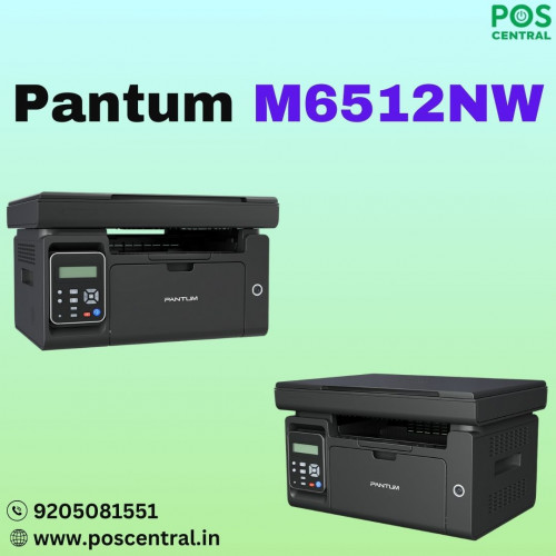 The Pantum M6512NW Mono Laser Multifunction Printer is designed to elevate your office productivity. Offering impressive printing, copying, and scanning capabilities, this high-performance printer combines efficiency with convenience. Its compact and user-friendly design, paired with versatile connectivity options, ensures seamless integration into your workspace. Enhance your office operations with the M6512NW reliable and versatile printer. Available now at POS Central India. Visit for more information: https://www.poscentral.in/pantum-m6512nw-mono-laser-multifunction-printer.html