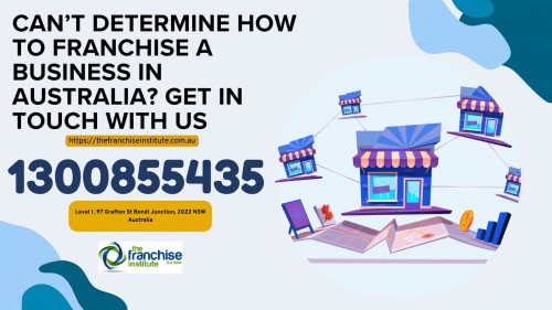 Are you wondering about how to franchise a business in Australia? Instead of following those DIY steps, get in touch with franchise professionals. Having years of skills and expertise in franchising businesses nationwide, they can help you the best. We at The Franchise Institute can be the ones you’re looking for. Our franchise consultants are professionals and aware of the latest regulations for franchising brands in Australia. Get in touch with us: https://thefranchiseinstitute.com.au/.