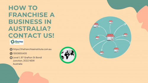 The Franchise Institute’s strategies on how to franchise a business are very clear and precise compared to other resources out there. The consultants give recommendations based on the client’s goals aimed at the correct brand expansion. Begin your franchising trip with professional guidance. Visit http://thefranchiseinstitute.com.au to study how to franchise a business.