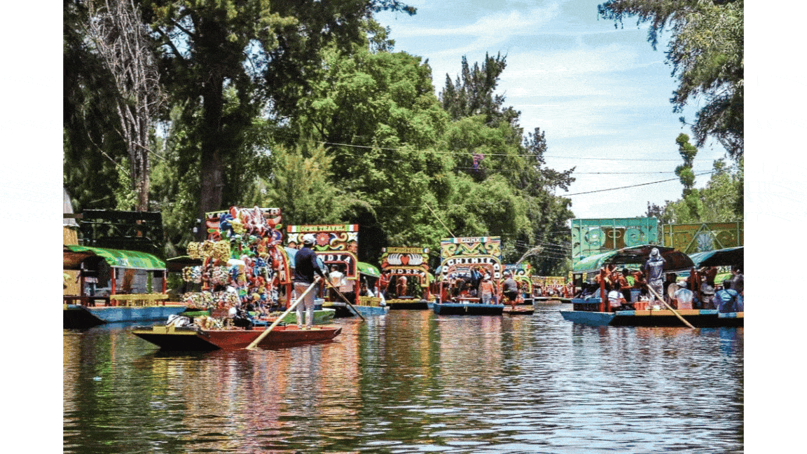Boat Tour Floating Gardens Of Xochimilco (1)