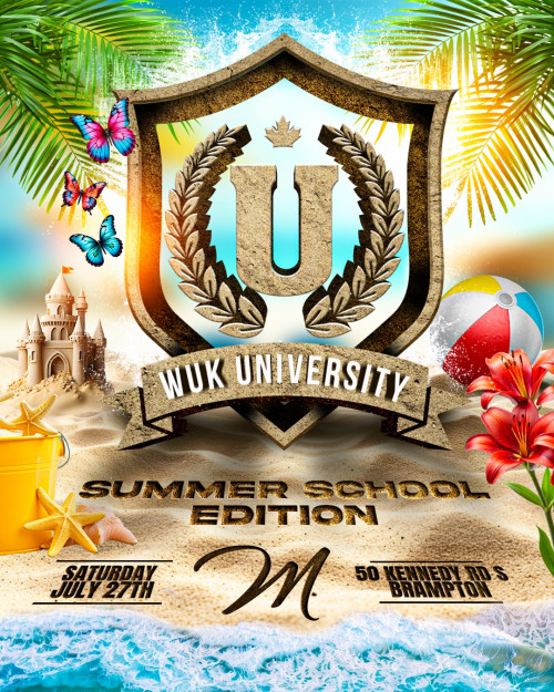WUK UNIVERSITY is organizing WUK U - SUMMER SCHOOL 2024 event by WUK UNIVERSITY on 2024–07–27 10 PM in Canada, we are selling the tickets for WUK U - SUMMER SCHOOL 2024. https://www.ticketgateway.com/event/view/wukusummer2024