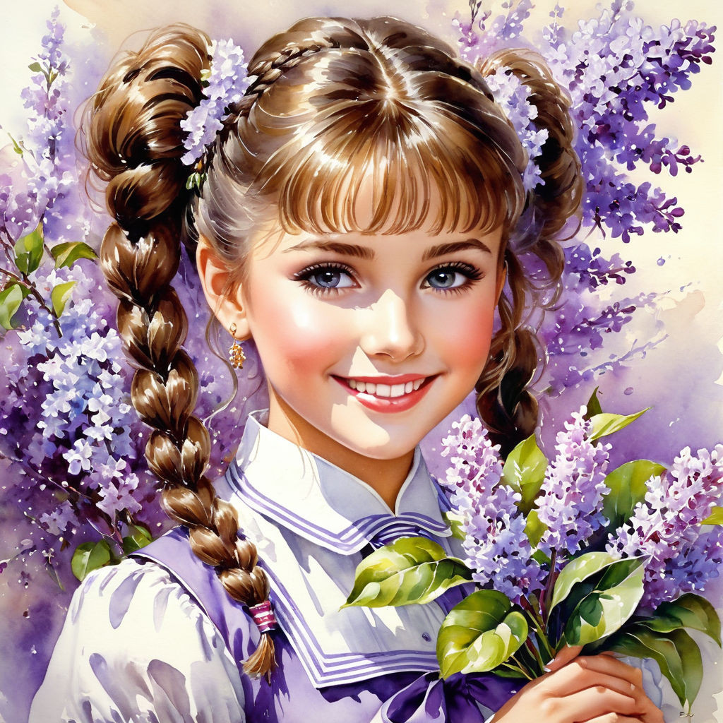 louis royo watercolor painting konstantin razumovs style bright beautiful in spring splashes (6)