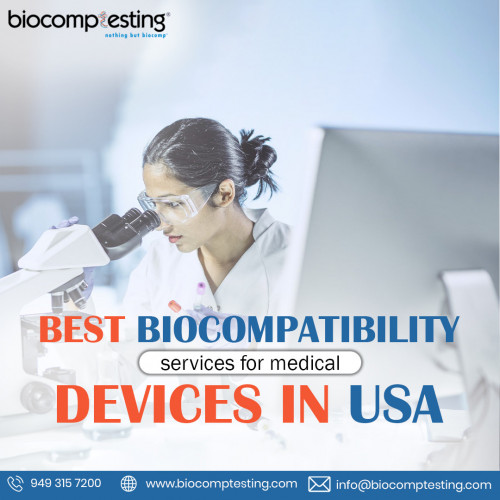 Biocomptesting offers top-notch testing to make sure your medical devices are safe and work well. Trust us to ensure your products meet all safety and quality standards. Contact us now!

https://www.biocomptesting.com/industries/