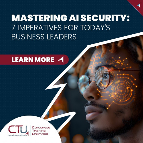 In today’s rapidly evolving digital landscape, understanding AI security is crucial for every business leader. Our latest guide, "Mastering AI Security: 7 Imperatives for Today’s Business Leaders," provides essential insights and strategies to safeguard your operations in the AI era.

🔐 Key Highlights:
- Learn the critical aspects of AI security every leader must know.
- Discover actionable strategies to implement robust AI defenses.
- Enhance your organisation's resilience against AI-driven threats.

Don’t let your business fall behind in AI security. Arm yourself with the knowledge to lead confidently and securely. 👉 Read more and take the first step towards mastering AI security: https://brnw.ch/21wKgUD

#CTUTrainingSolutions - Empowering People Through Education