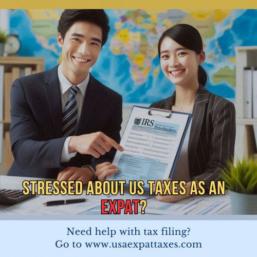 Living abroad doesn't mean a tax holiday! File with confidence using our expert Federal Tax services for Non-Residents. Get your USA Expat Taxes done right! 
https://www.usaexpattaxes.com/