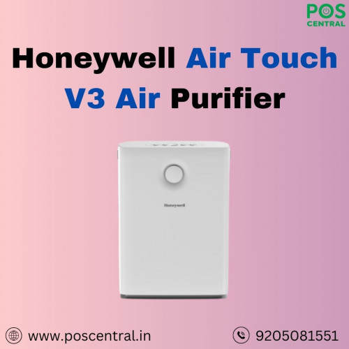 Discover pure air with the Honeywell Air Touch V3 Air Purifiers in India, your ultimate solution for a cleaner, healthier home environment. Featuring an advanced 4-stage filtration system, this purifier effectively eliminates 99.99% of pollutants and micro-allergens, ensuring fresh and pure air for you and your family. Experience superior air quality with POS Central India's Honeywell Air Touch V3 Air Purifier. Visit for more information: https://www.poscentral.in/honeywell-air-touch-v3-air-purifier.html