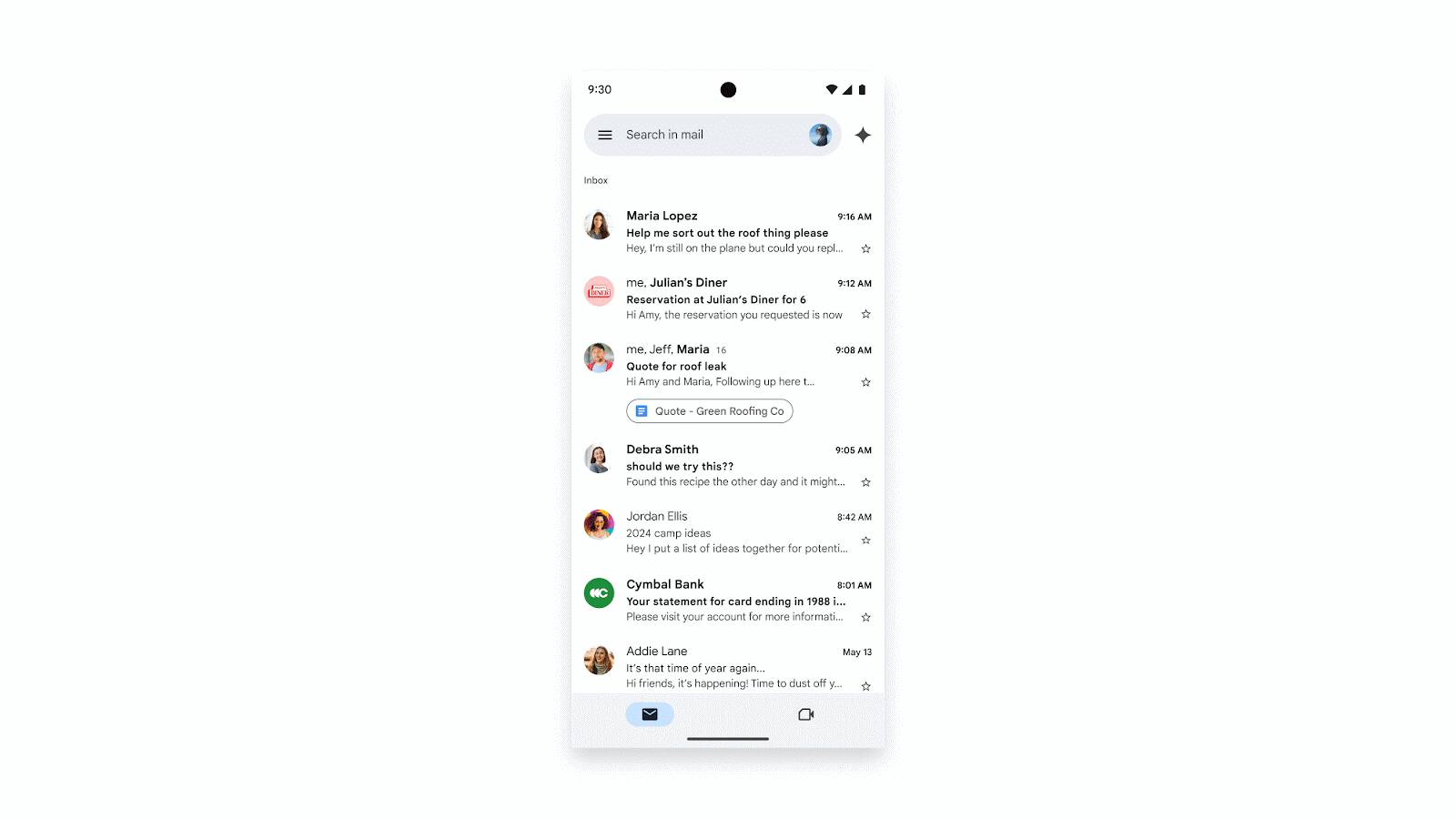 gmail gemini mobile