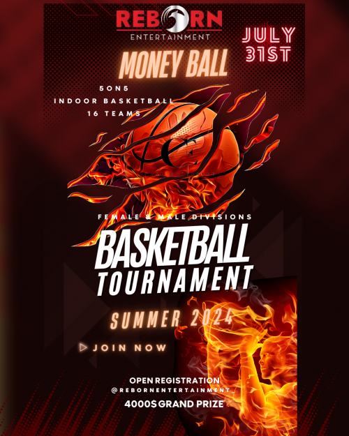 Cash Exclusive is organizing Money Ball Basketball Tournament (Players Registration Form) event by Cash Exclusive on 2024–07–31 02 PM in Canada, we are selling the tickets for Money Ball Basketball Tournament (Players Registration Form). https://www.ticketgateway.com/event/view/money-ball-basketball-tournament--player-registration-form-