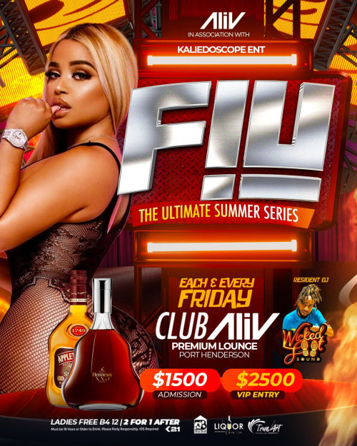 Kaleidoscope Ent. is organizing F.!.U event by Kaleidoscope Ent. on 2024–06–28 10 PM in Jamaica, we are selling the tickets for F.!.U. https://www.ticketgateway.com/event/view/f---u