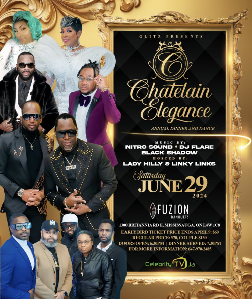 Odette Brady is organizing Chatelain Elegance Dinner & Dance event by Odette Brady on 2024–06–29 06:30 PM in Canada, we are selling the tickets for Chatelain Elegance Dinner & Dance. https://www.ticketgateway.com/event/view/chatelain-elegance-dinner---dance