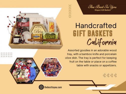 Finding the ideal gift for someone can sometimes seem overwhelming. Whether you are looking for Handcrafted gift baskets California for an associate, a thoughtful present for a friend or family member, or a corporate gift to thank your best clients, The Best To You has got you covered. We offer many options to delight any recipient and make gift-giving a breeze.

Official Website: https://thebesttoyou.com/

Find Us On Google Map: https://maps.app.goo.gl/MBh6A1sTqkwD4XAf8

Contact: The Best To You - Elegant Gift Baskets

Address: 7888 Silverton Ave, San Diego, CA 92126, United States

Phone: +1 858-578-2740

Our Profile: https://gifyu.com/thebesttoyou
More Images: https://tinyurl.com/2xwnxjl5
https://tinyurl.com/2ctcltk9
https://tinyurl.com/2bclk6ty
https://tinyurl.com/24o5bkaq