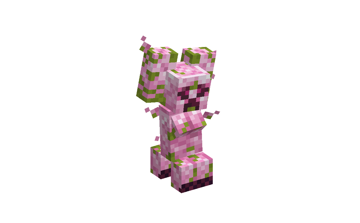 Cherry-Creeper(remake) - With Animation. Minecraft Texture Pack