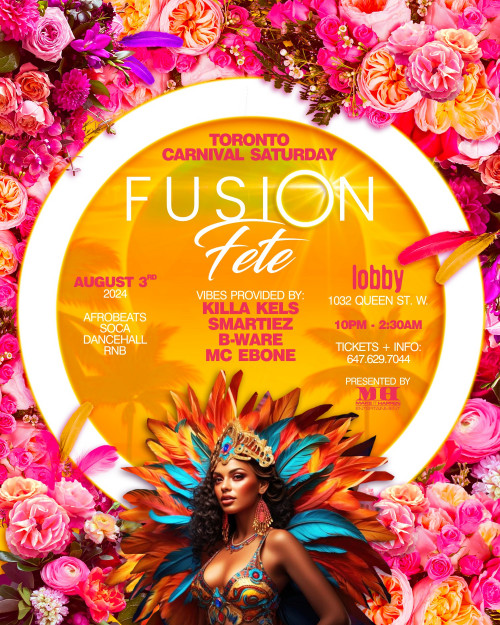MAKE IT HAPPEN ENT is organizing FUSION FETE event by MAKE IT HAPPEN ENT  2024–08–03 10 PM in Canada, we are selling the tickets for FUSION FETE https://www.ticketgateway.com/event/view/fusion-fete