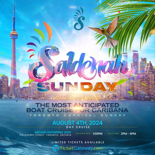 DjSlaughter. is organizing CARNIVAL TOUCHDOWN - TORONTO CARNIVAL THURSDAY
EVENT event by DjSlaughter. on 2024–08–01 9 PM in Canada, we are selling the tickets for CARNIVAL TOUCHDOWN - TORONTO CARNIVAL THURSDAY EVENThttps://www.ticketgateway.com/event/view/carnival-touchdown---toronto-carnival-thursday