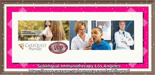 CareQuest Pharmacy is the best place in LA, USA for Sublingual immunotherapy. For more information, visit  our website, https://bit.ly/3nxfg96