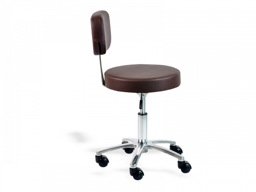 Esthetica & techician stool with backrest has ergonomically designed backrest and is extremely comfortable therapist stool. This spa stool features durable aluminum base, stainless steel back support, height adjustment with a gas spring and nylon casters for easy mobility.

https://www.spafurniture.in/products/spa-therapist-stool-with-backrest/